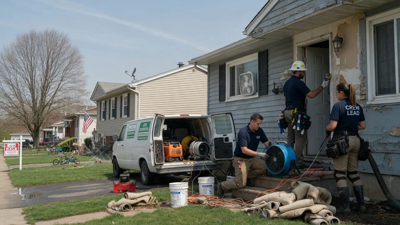 Flood Cleanup in Waves, NC near me