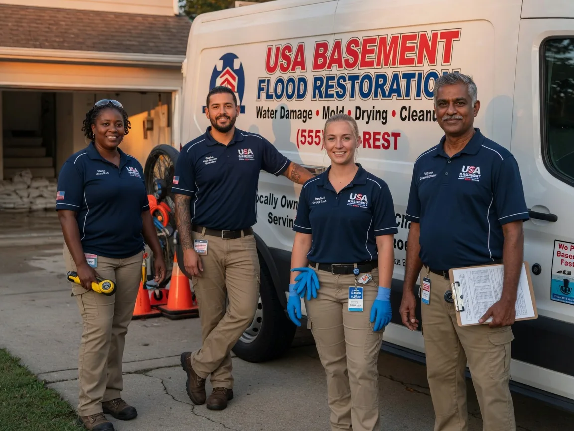 Basement Flood Cleanup company in Waves, NC